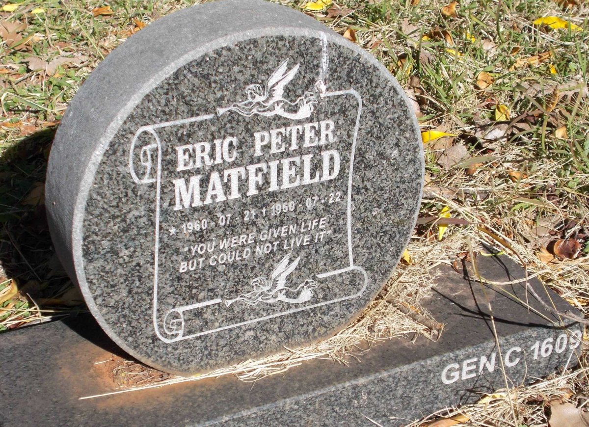 MATFIELD Eric Peter 1960-1960