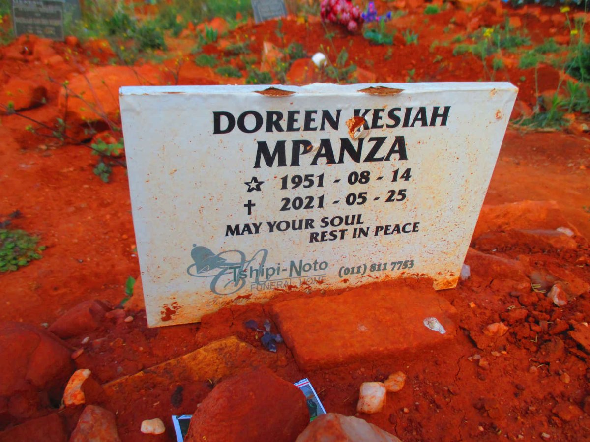 MPANZA Doreen Kesiah 1951-2021