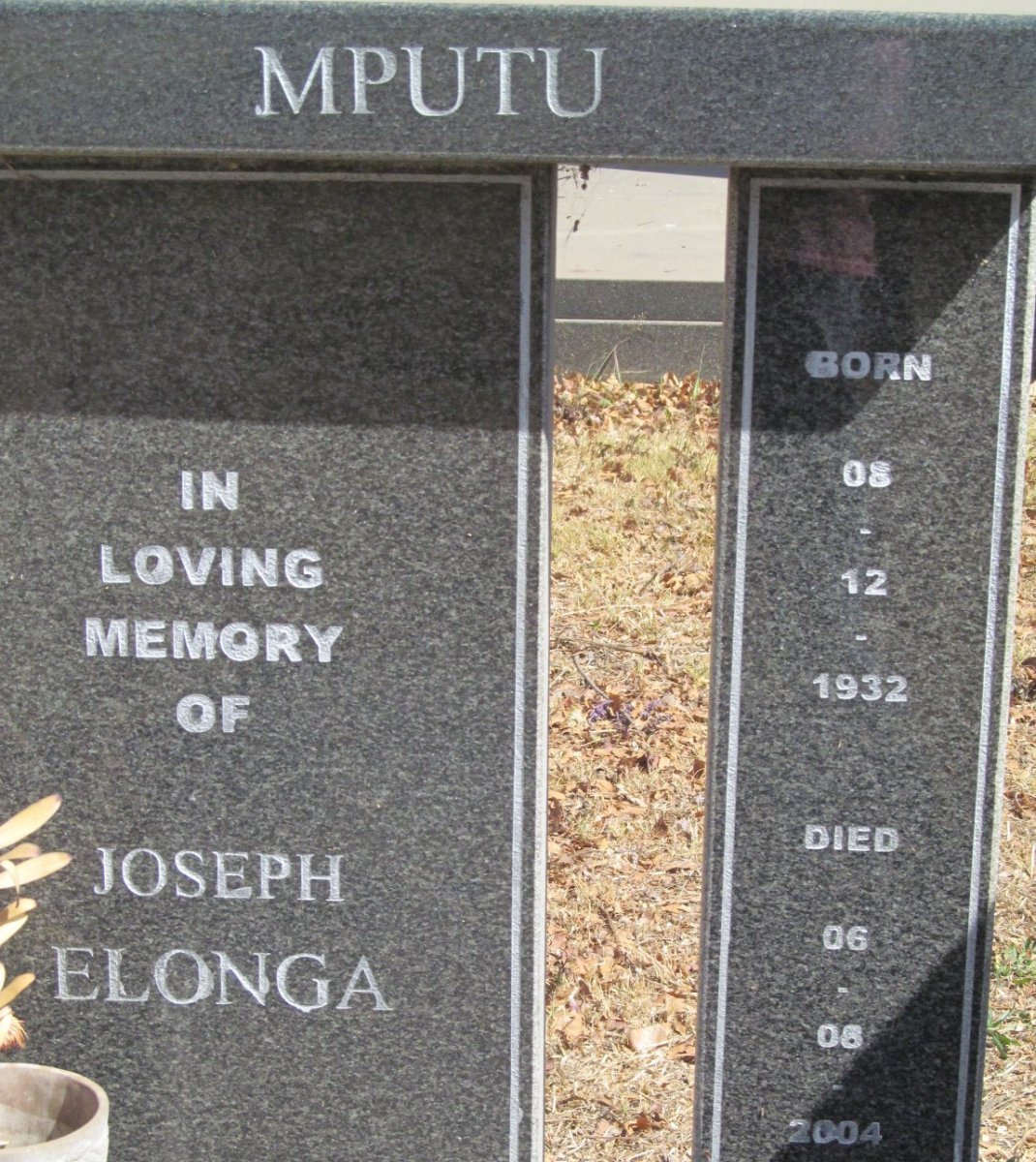 MPUTU Joseph Elonga 1932-2004