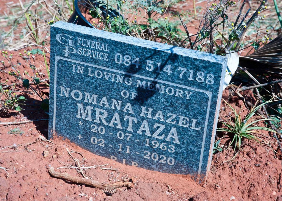 MRATAZA Nomana Hazel 1963-2020
