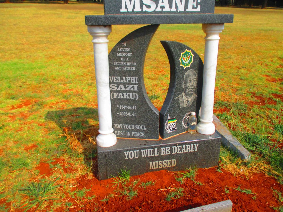MSANE Velaphi Sazi 1947-2022