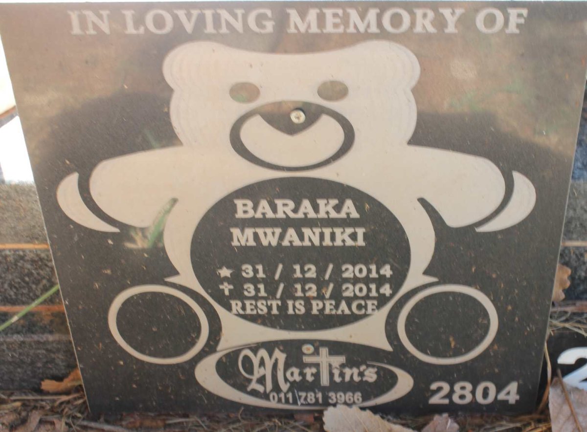 MWANIKI Baraka 2014-2014