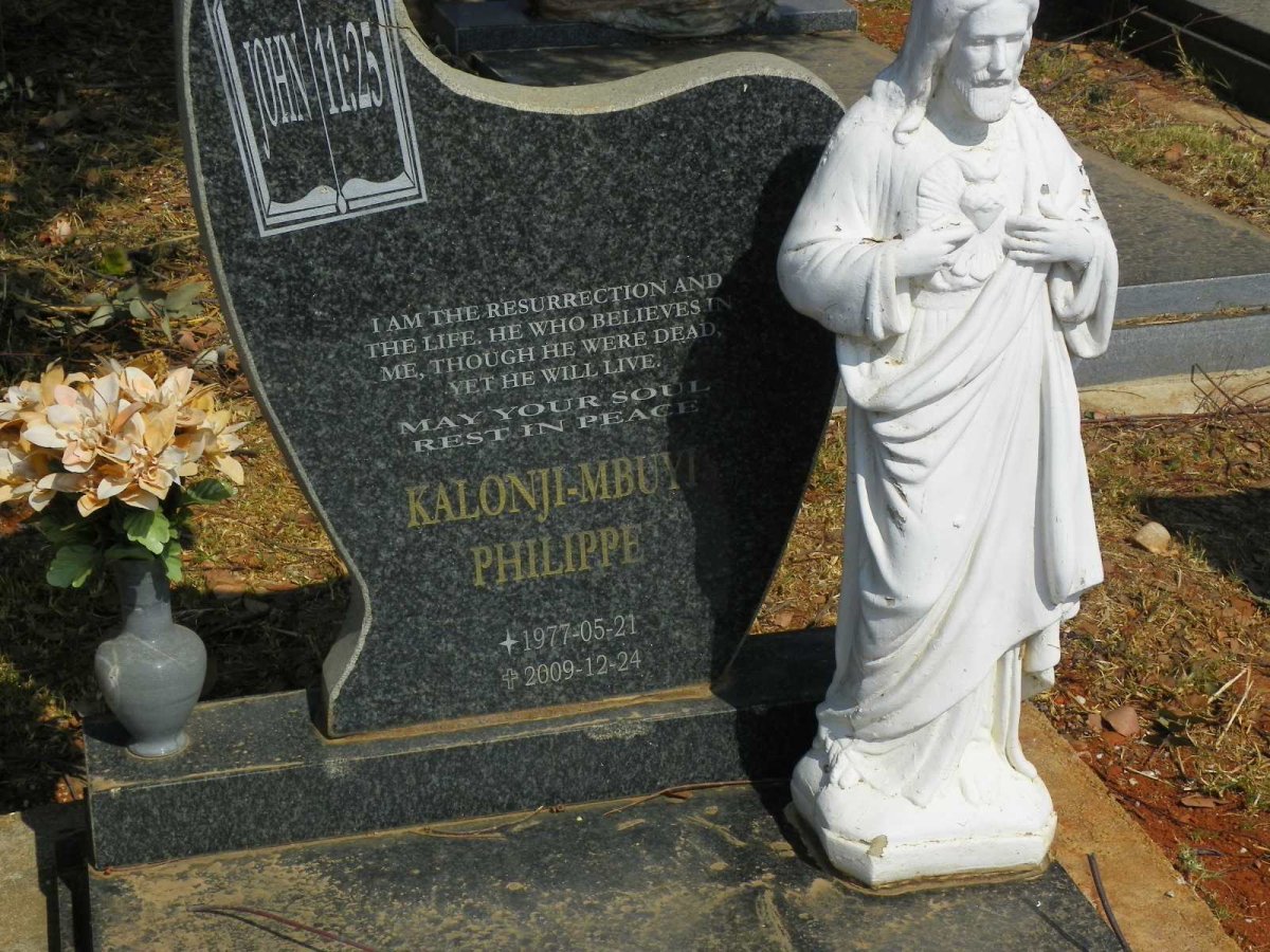 MBUYI Philippe, KALONJI 1977-2009