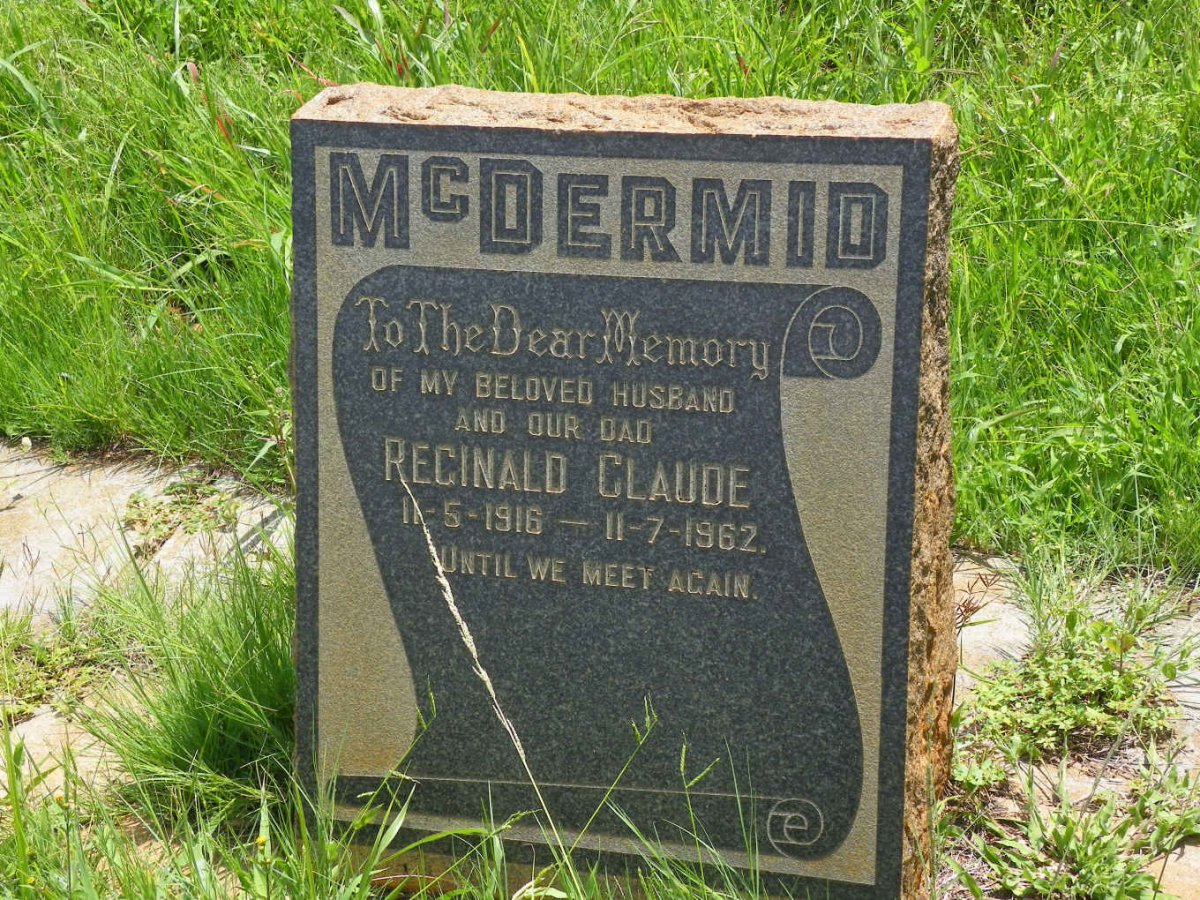 McDERMID Reginald Claude 1916-1962