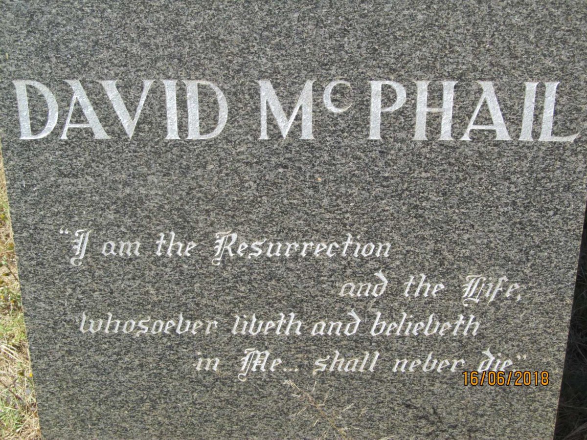 McPHAIL David 