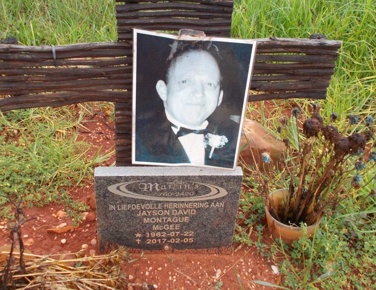 McGEE Jayson David Montague 1962-2017