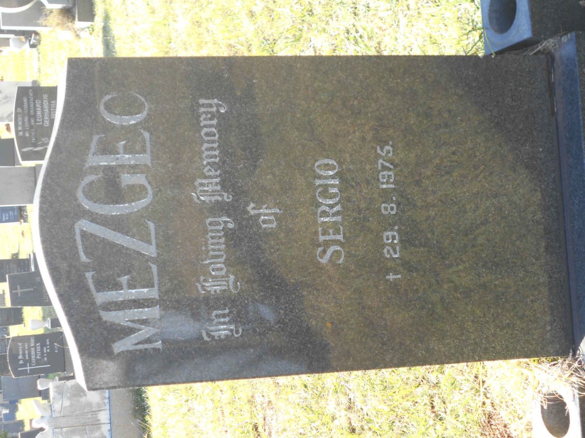 MEZGEC Sergio -1975