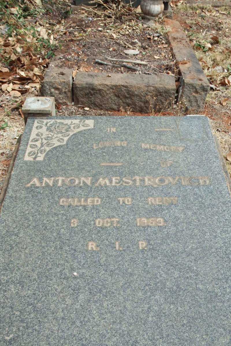 MESTROVICH Anton -1959