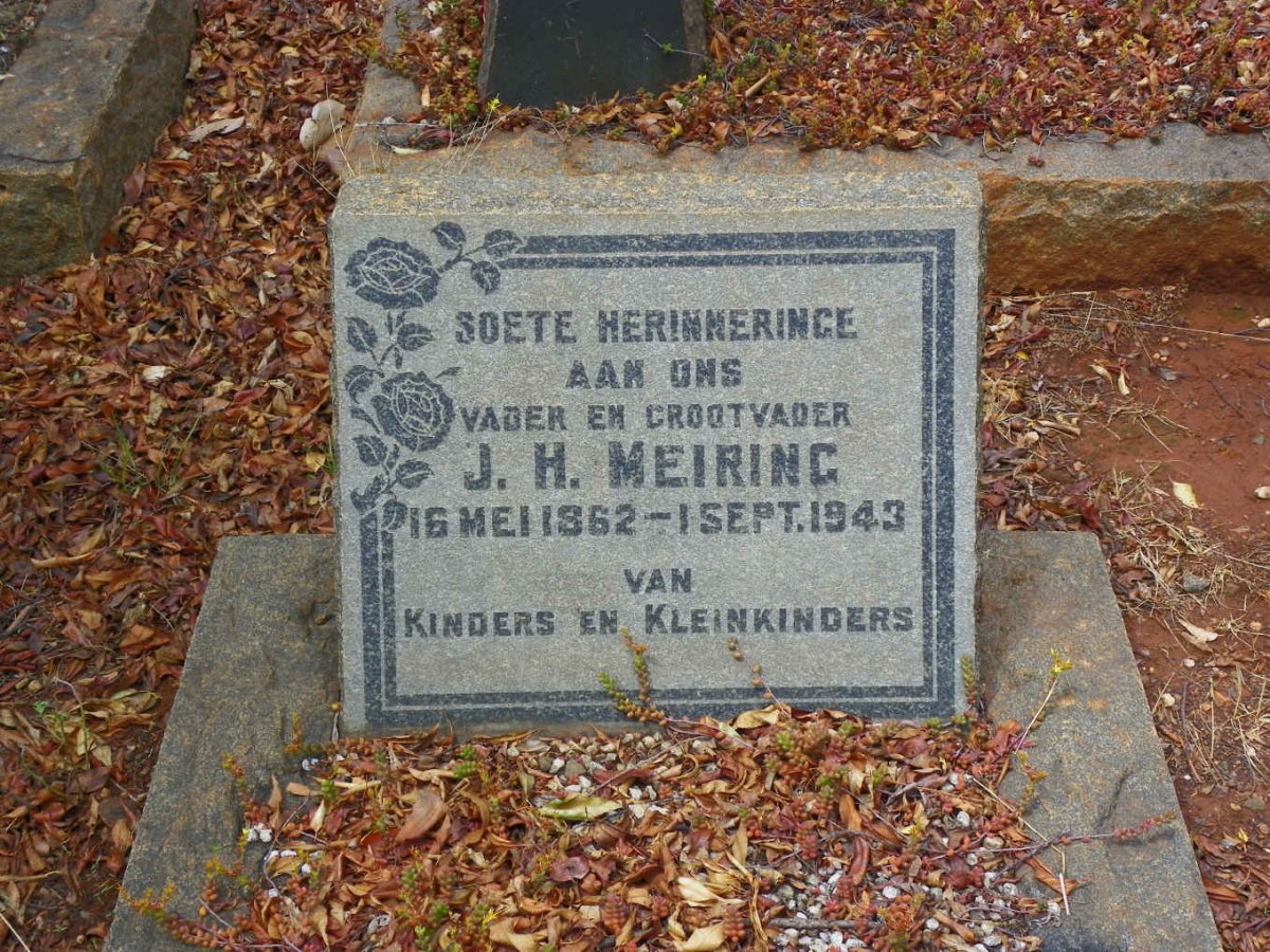 MEIRING J.H. 1862-1943