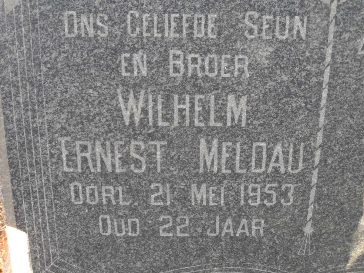 MELDAU Wilhelm Ernest -1953