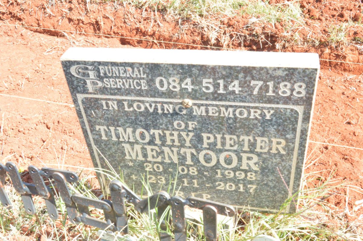MENTOOR Timothy Pieter 1998-2017