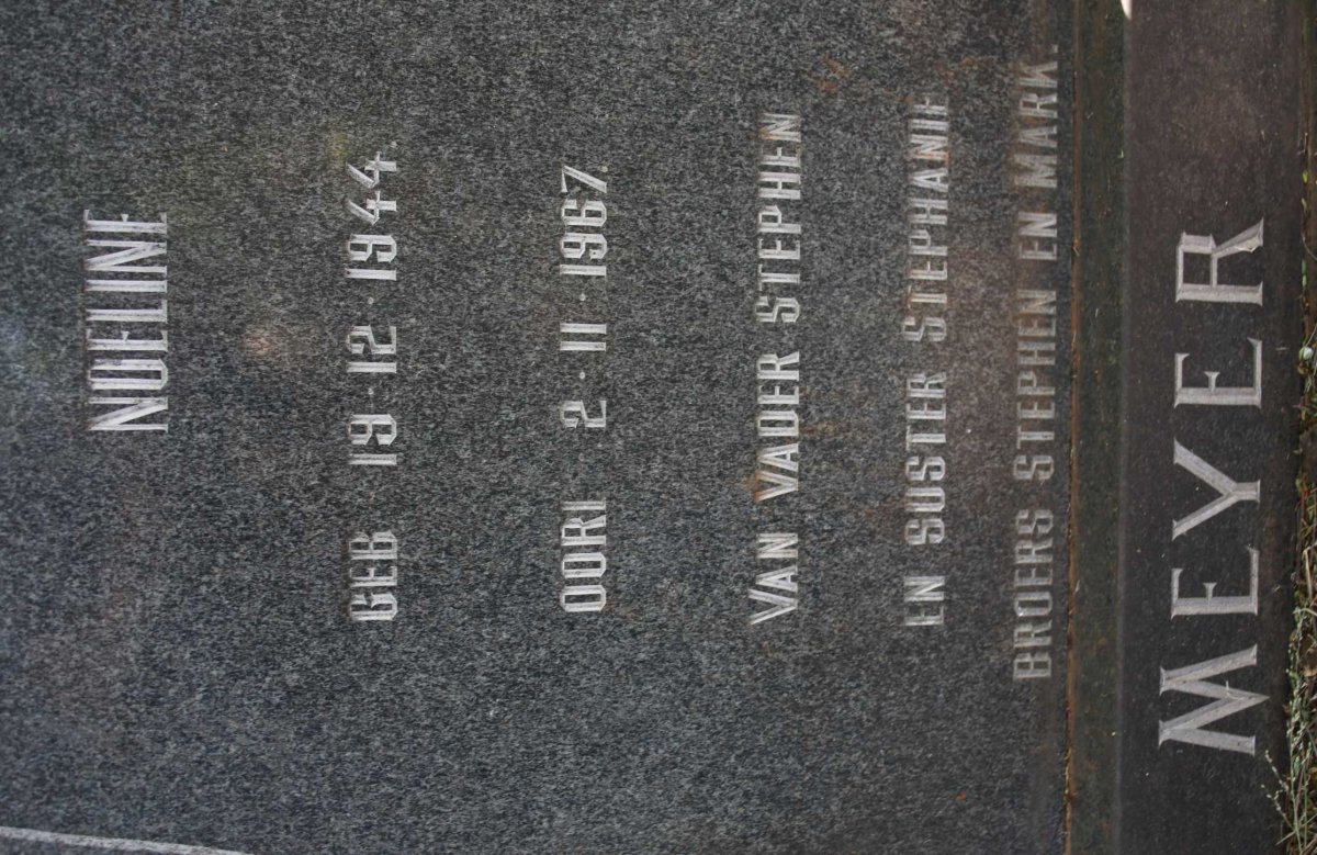 MEYER Noeline 1944-1967