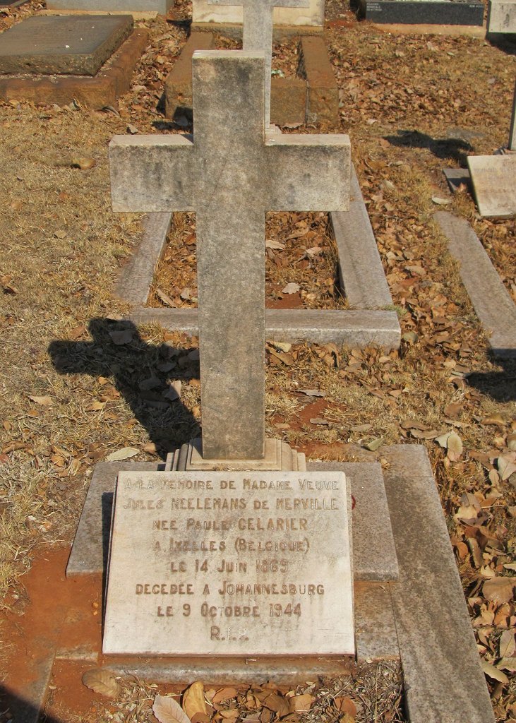 MERVILLE Veuve Jules, de NEELEMANS nee Paule CELARIER 1869-1944