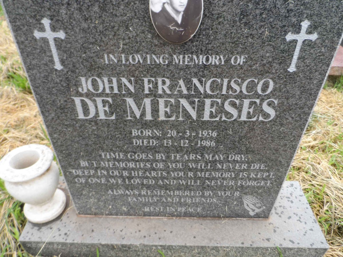 MENESES John Francisco, de 1936-1986