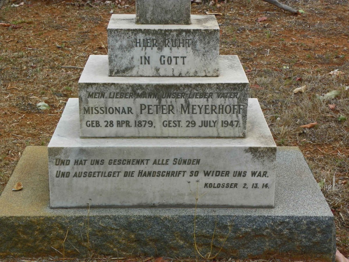 MEYERHOFF Peter 1879-1947