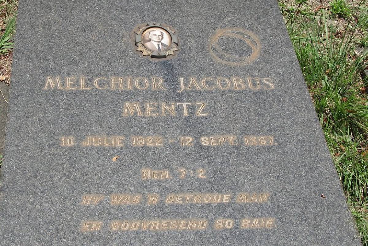 MENTZ Melchior Jacobus 1922-1967