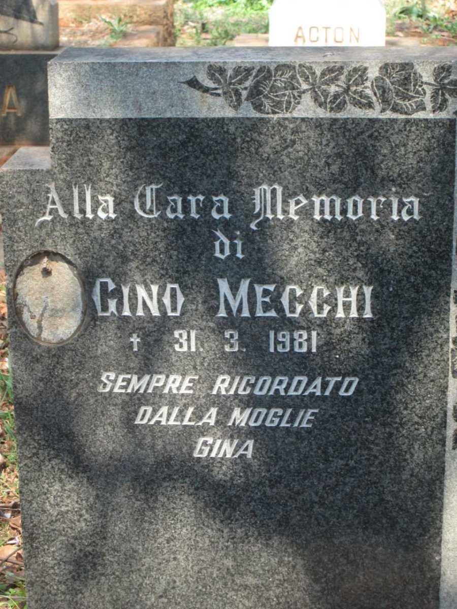 MECCHI Gino -1981 &amp; Emerina -1956