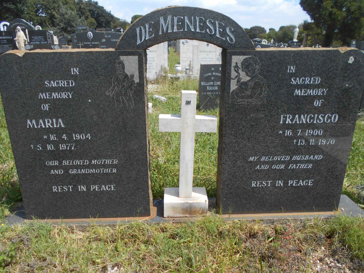 MENESES Francisco, de 1900-1970 &amp; Maria 1904-1977
