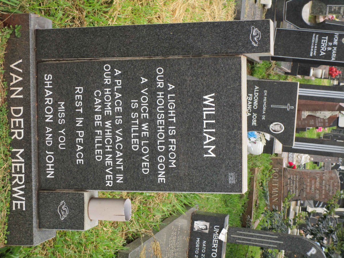 MERWE William, van der