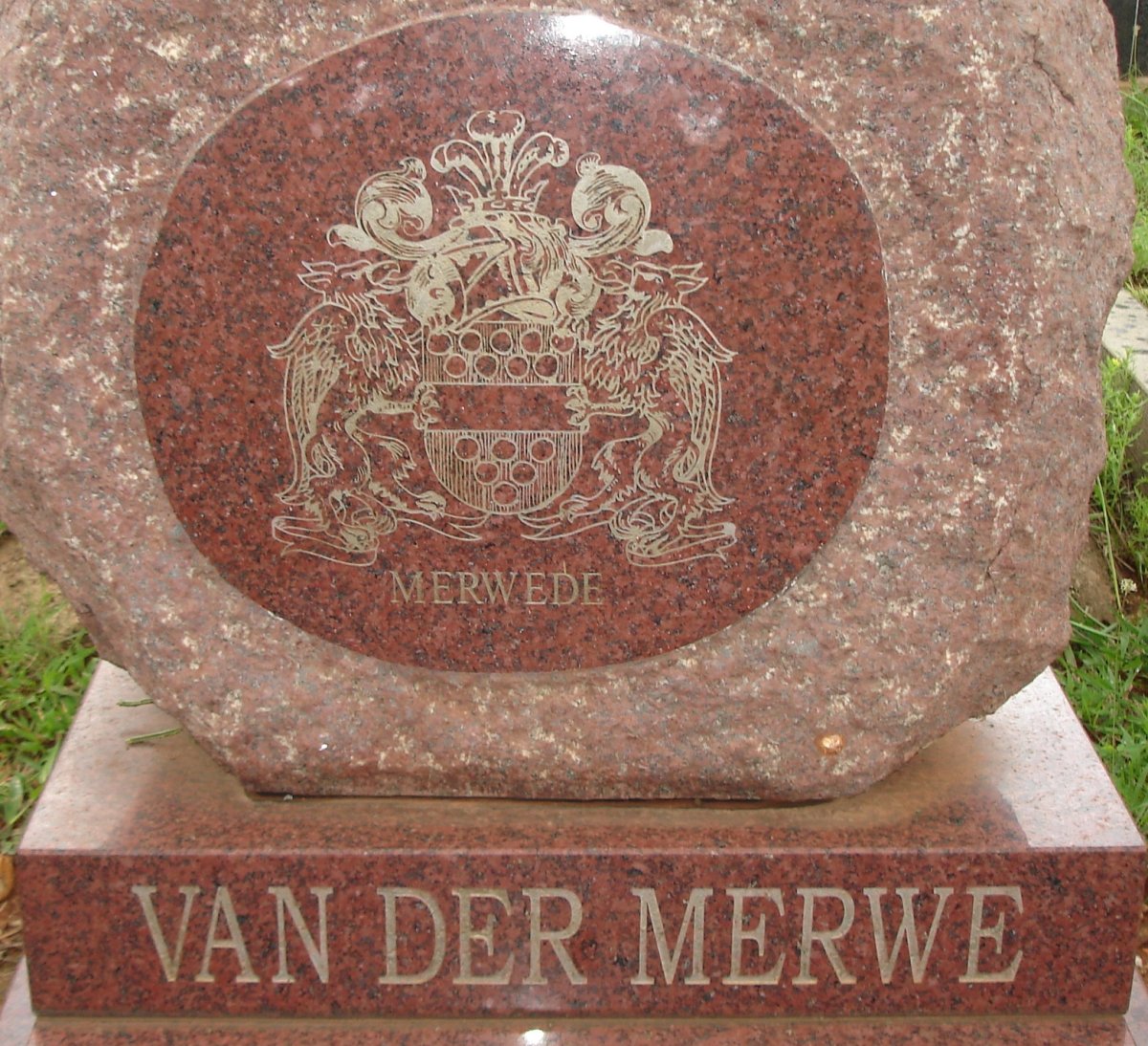 MERWE Paul Hendrik, van der 1938- &amp; Elizabeth LABUSCHAGNE 1951-2003