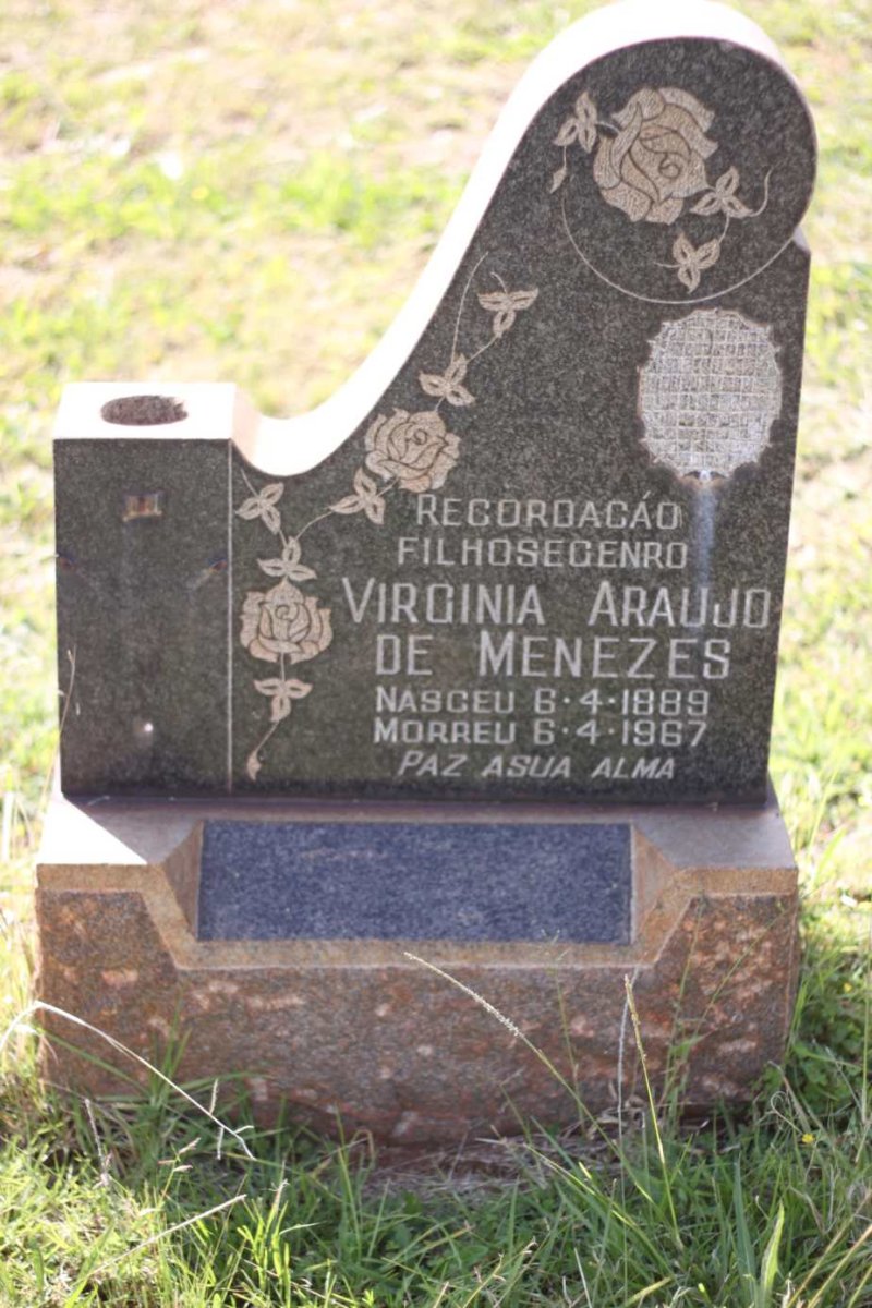 MENEZES Virginia Araujo, de 1889-1967