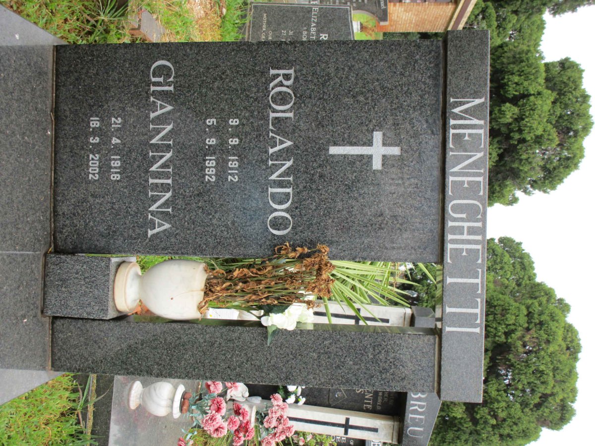 MENEGHETTI Rolando 1912-1992 &amp; Giannina 1916-2002