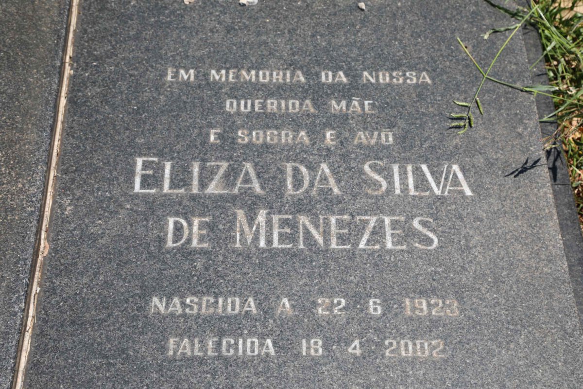 MENEZES Luis F., de 1912-1975 &amp; Eliza DA SILVA 1923-2002