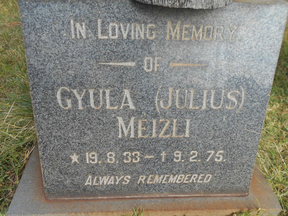 MEIZLI Gyula 1933-1975