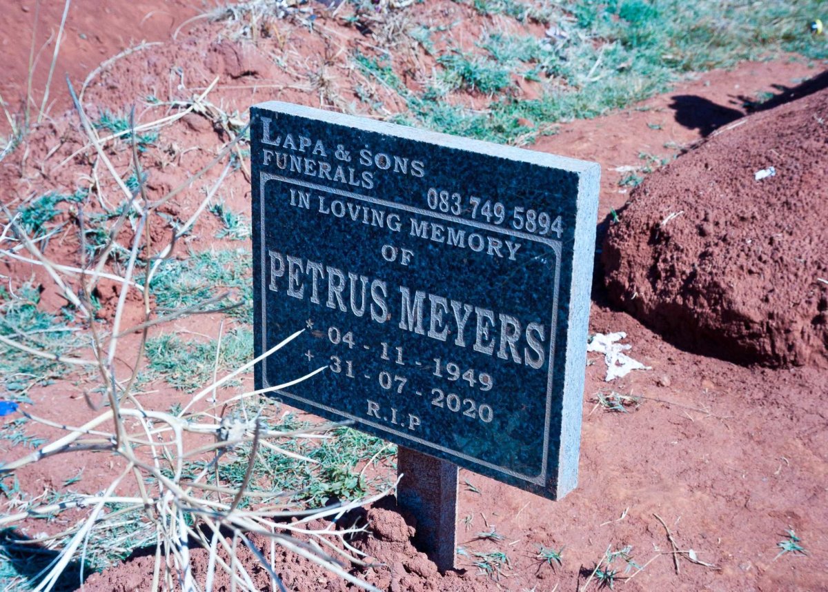 MEYERS Petrus 1949-2020