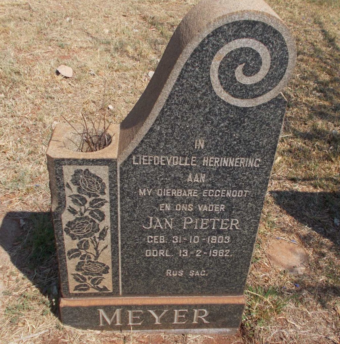 MEYER Jan Pieter 1903-1962