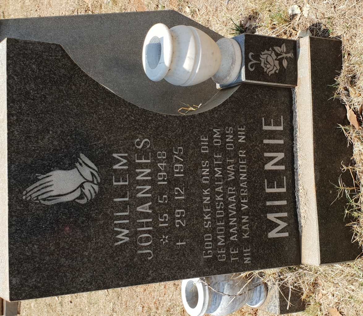 MIENIE Willem Johannes 1948-1975