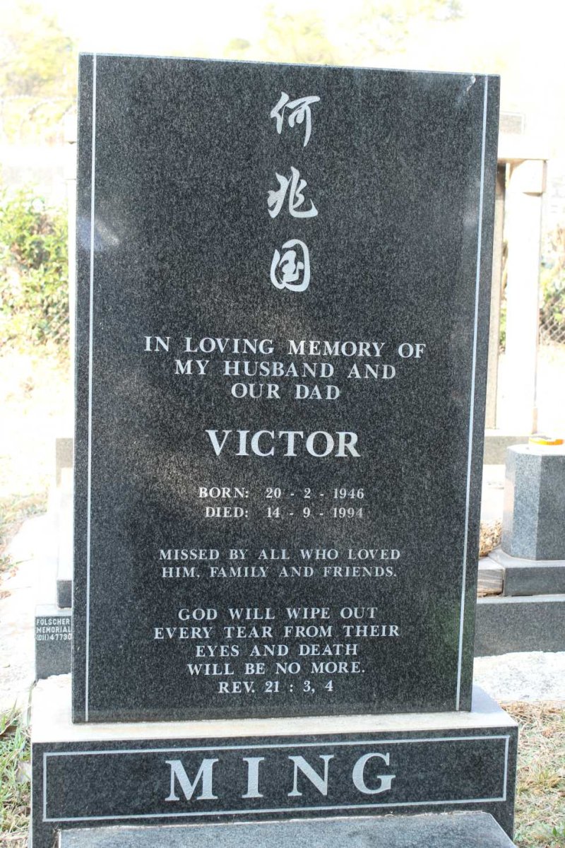 MING Victor 1946-1994
