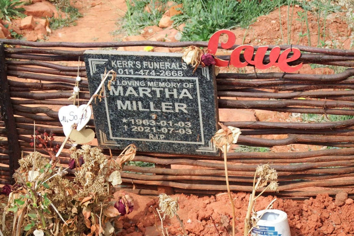 MILLER Martha 1963-2021