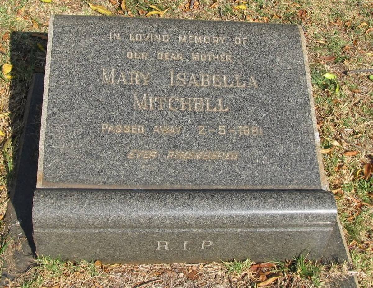 MITCHELL Mary Isabella -1961