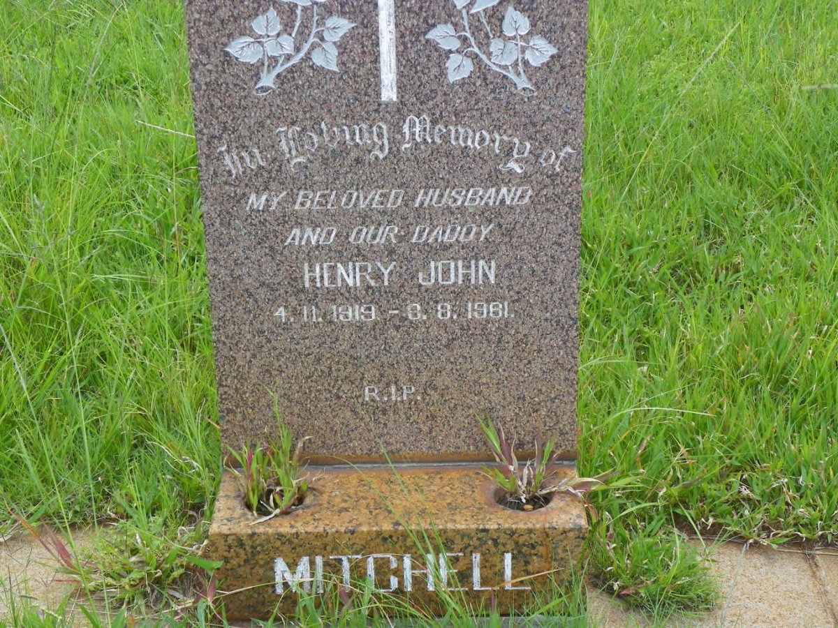 MITCHELL Henry John 1919-1961