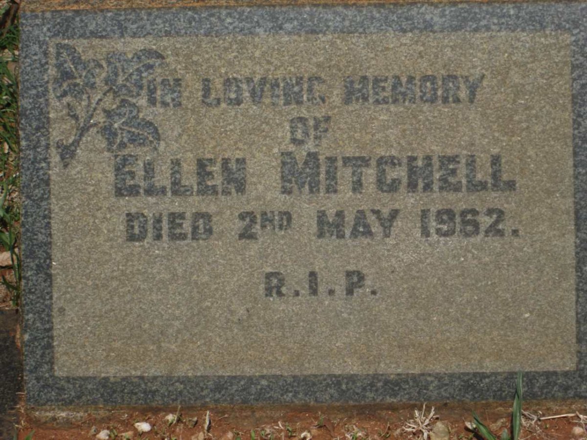 MITCHELL Ellen -1962