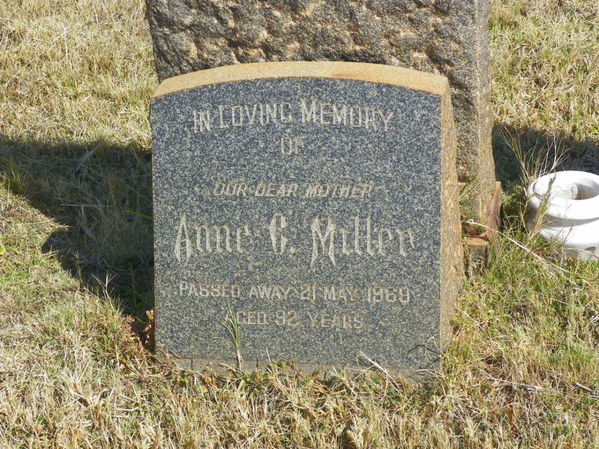 MILLER Anne C. -1969