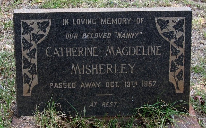 MISHERLEY Catherine Magdeline -1957