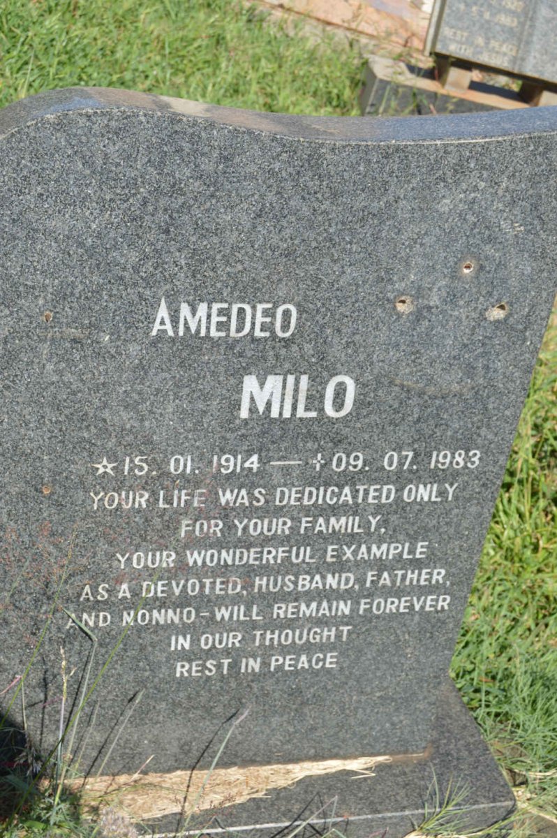 MILO Amedeo 1914-1983