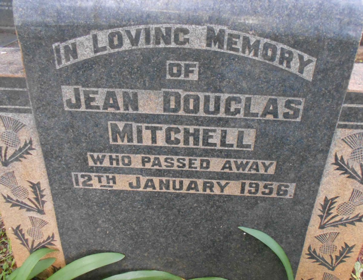 MITCHELL Jean Douglas -1956