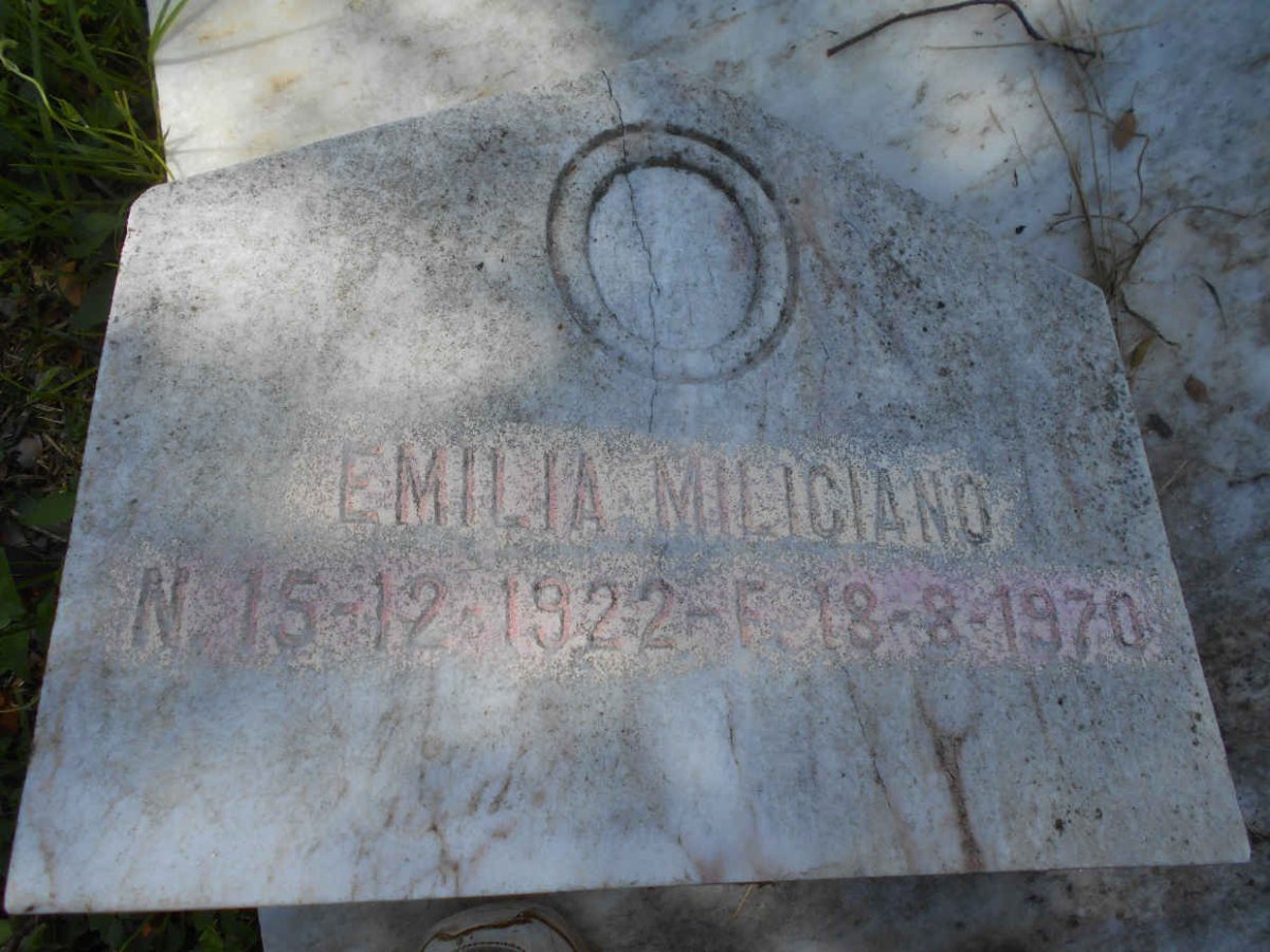 MILICIANO Emilia 1922-1970