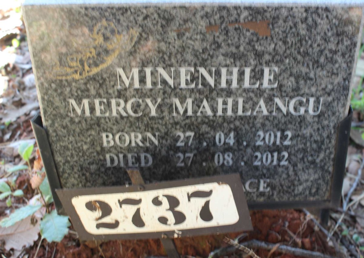MINENHLE Mercy Mahlangu 2012-2012