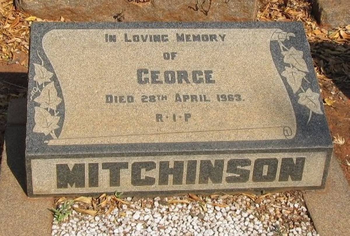 MITCHINSON George -1963