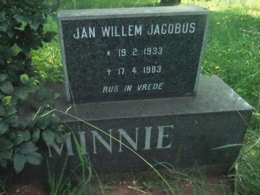 MINNIE Jan Willem Jacobus 1933-1983