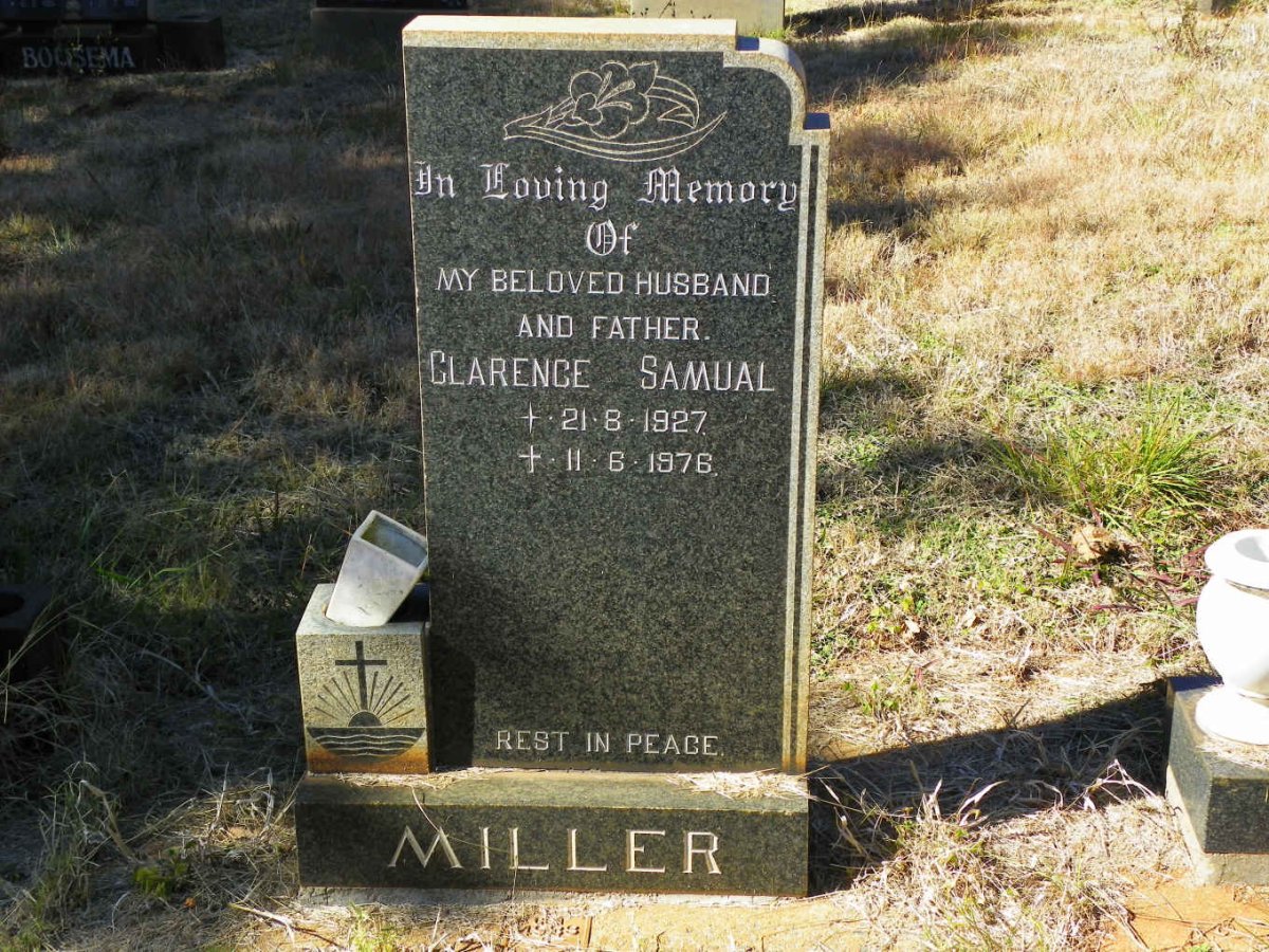 MILLER Clarence Samual 1927-1976