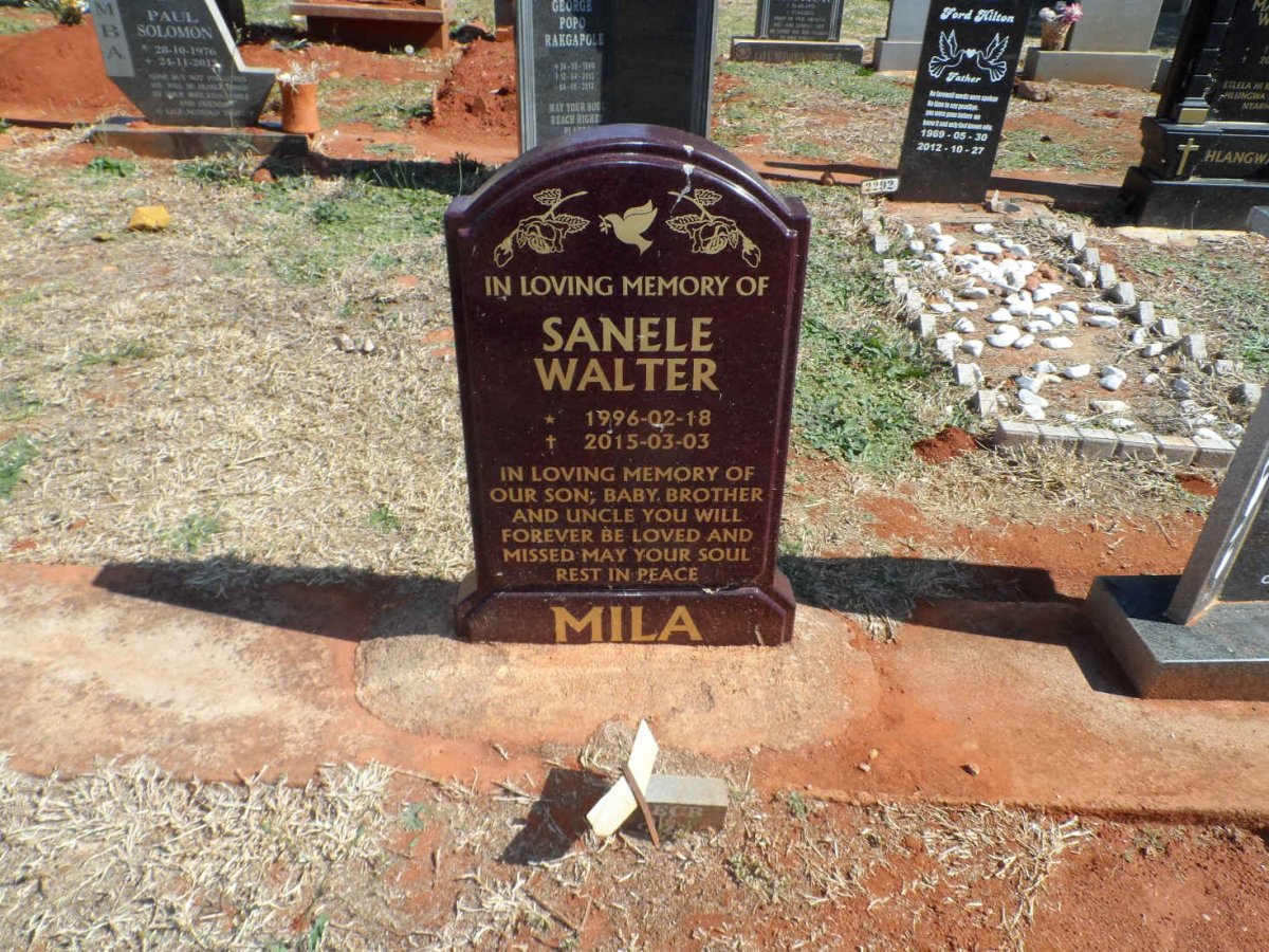 MILA Sanele Walter 1996-2015