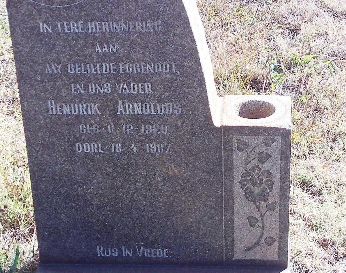 MIENIE Hendrik Arnoldus 1920-1967