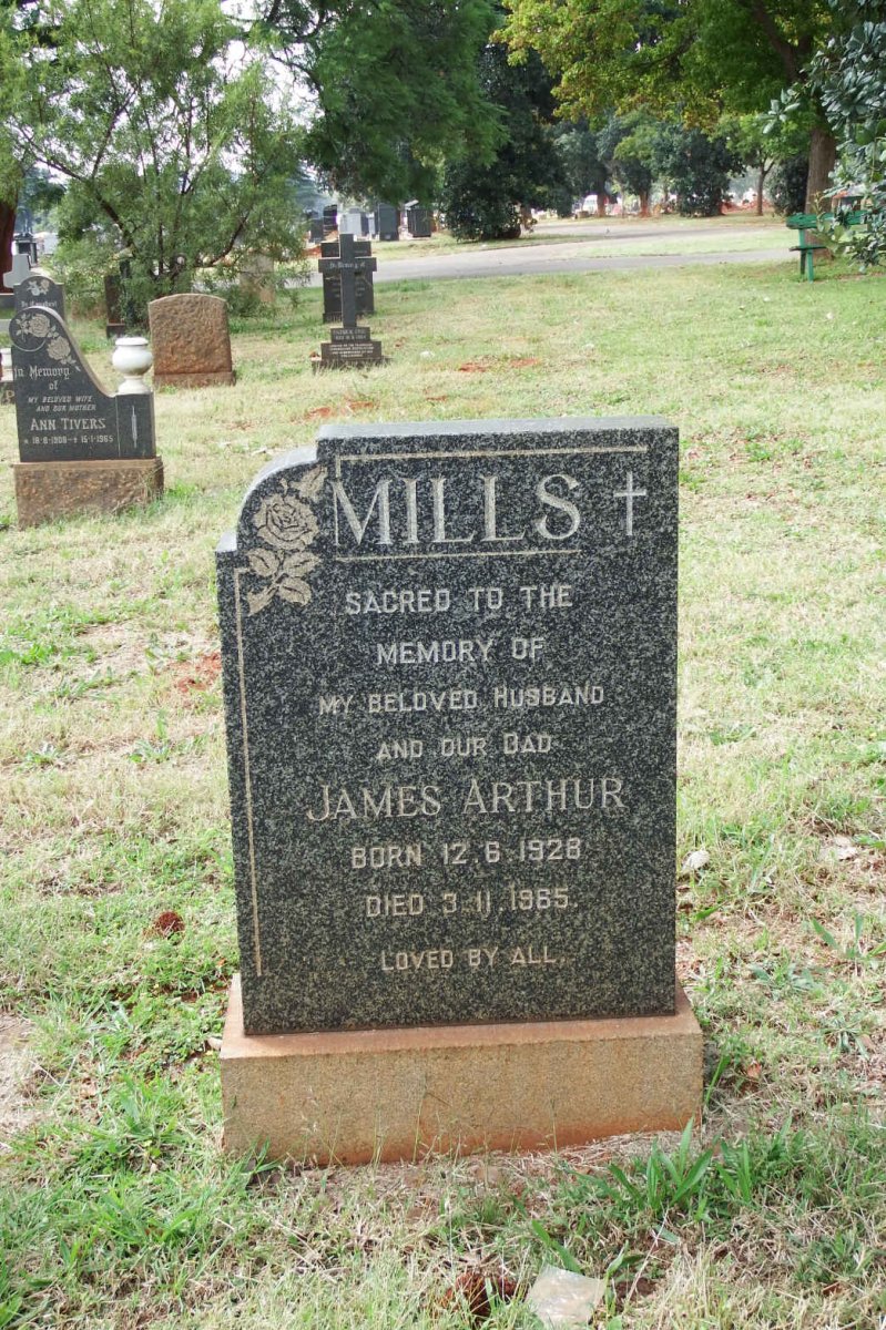 MILLS James Arthur 1928-1965