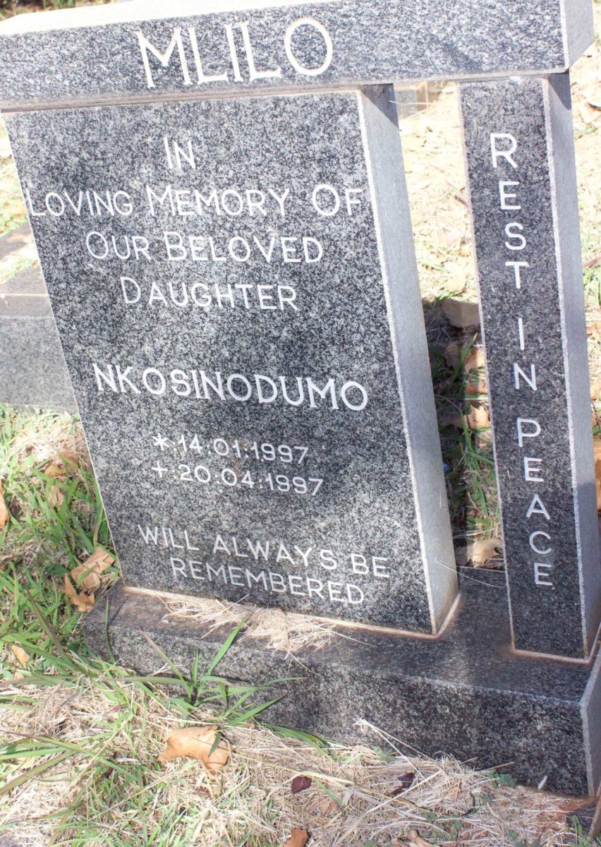 MLILO Nkosinodumo 1997-1997