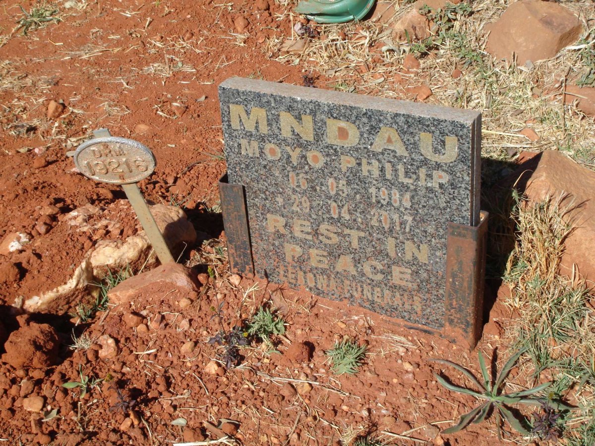 MNDAU Moyo Philip 1984-2017